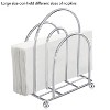 Modern Napkin Holder with 2 Slots, Freestanding Metal Tissue Dispenser for Kitchen Countertop, Dining, Hotel, Restaurant - 2 of 4