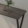 Garvee Narrow Console Table, 2-Tier Farmhouse Sofa Table with Shelves, 41.3 Inch Long Hallway Table, Behind Couch Table - 3 of 4