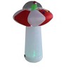A Holiday Company 7ft Tall Star Dasher UFO with Green Shimmer Light, 7 ft Tall, Multi - 4 of 4