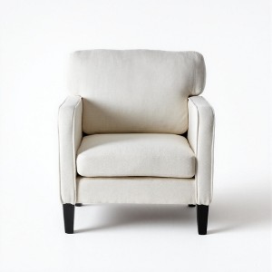 Lyngins Chenille Accent Chairs with Armrest and Backrest,Upholstered Arm Chairs for Living Room,Bedroom - 1 of 4