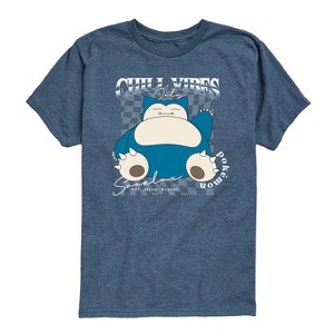 Boys' - Pokémon - Snorlax Chill Vibes Short Sleeve Graphic T-Shirt - 1 of 4