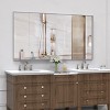 NicBex 36x24 Inch Modern Bathroom Mirror for Wall, Aluminum Framed Vanity Mirror, Hangs Horizontally or Vertically for Living Room Bedroom - 3 of 4
