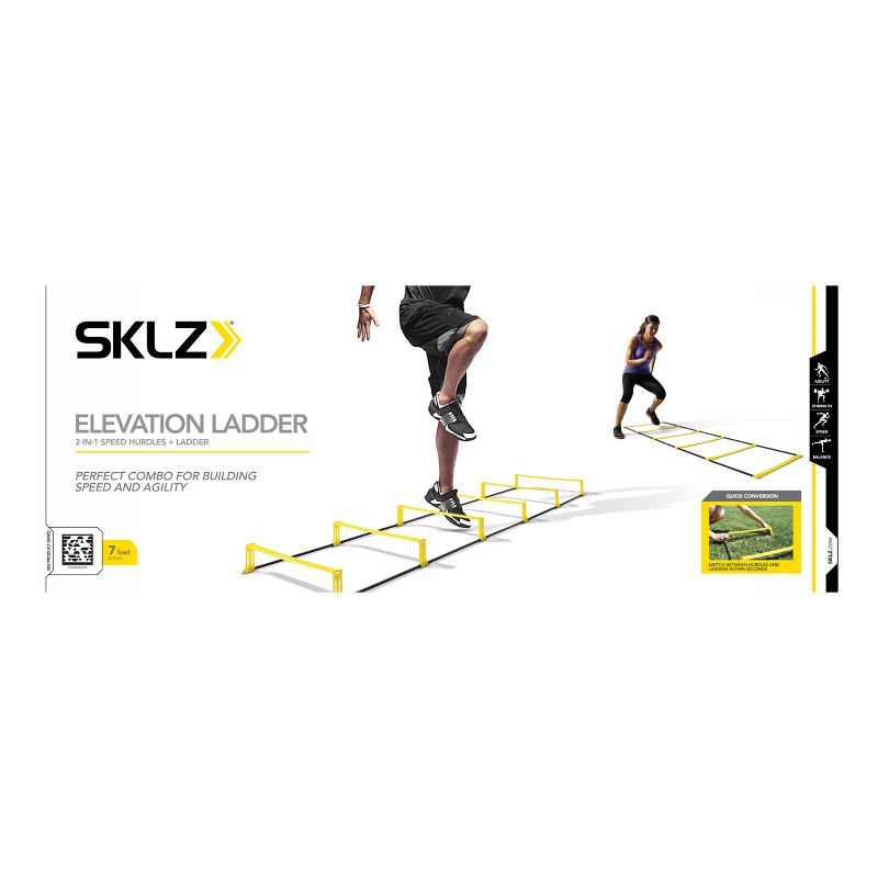 SKLZ Elevation Agility Ladder - Black/Yellow, 5 of 8