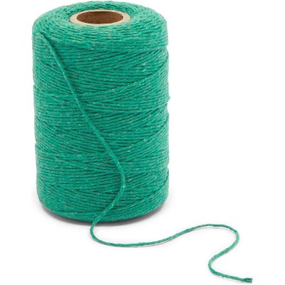 Bright Creations Green Cotton Twine String, Jute Twine for DIY Arts and Crafts(0.08 in, 218 Yards)