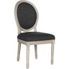 Holloway 19" H French Brasserie Oval Side Chair (Set of 2) - FOX6228 - Safavieh Couture - 4 of 4