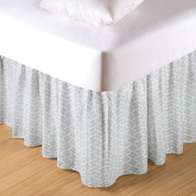 C&F Home Volterra Damask Queen Bed Skirt