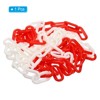 Unique Bargains Adjustable Crowd Control Driveway Plastic Chain Barrier with Snap Hooks - 3 of 4
