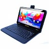 LINSAY® 10.1" Octa Core  256GB Storage Android 15 Tablet Dual Camera Android with Black Crocodile Keyboard - 3 of 3
