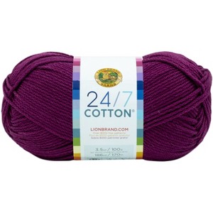Lion Brand 24/7 Cotton Yarn - 1 of 2