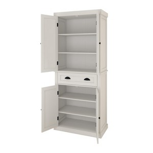 NicBex 71.65 Inch Tall Kitchen Pantry Storage Cabinet with 4 Doors,2 Adjustable Shelves and Drawer for Bathroom,Kitchen - 1 of 4