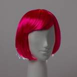 Adult Premium Light Up Hot Pink Bob Halloween Costume Wig - Hyde & EEK! Boutique™