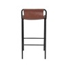 Meridian Furniture,Dax Brown Vegan Leather Counter Stool - 2 of 4
