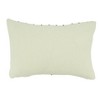 Saro Lifestyle Twisted Cord Appliqué Design Down-Filled Throw Pillow - 2 of 3