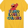 Boys' - Sesame Street - Elmo Loves Colors Short Sleeve Graphic T-Shirt - 2 of 4