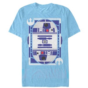Men's Star Wars R2-D2 Card Game T-Shirt - 1 of 3