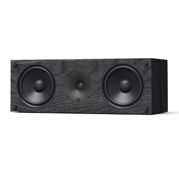 Monolith C5 Center Channel Speaker - Black (Each) Powerful Woofers, Punchy Bass, High Performance Audio, For Home Theater System - Audition Series