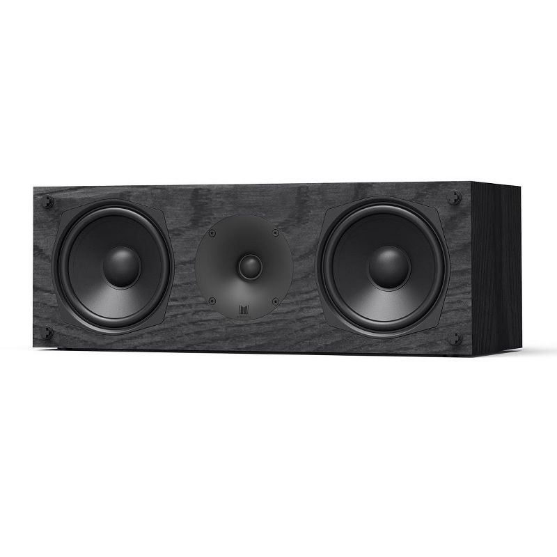 Monolith C5 Center Channel Speaker - Black (Each) Powerful Woofers, Punchy Bass, High Performance Audio, For Home Theater System - Audition Series, 1 of 7