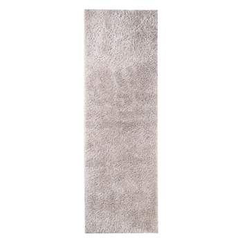 Plush Shag Fuzzy Soft Modern Solid Indoor Area Rug or Runner with Cotton Backing by Blue Nile Mills