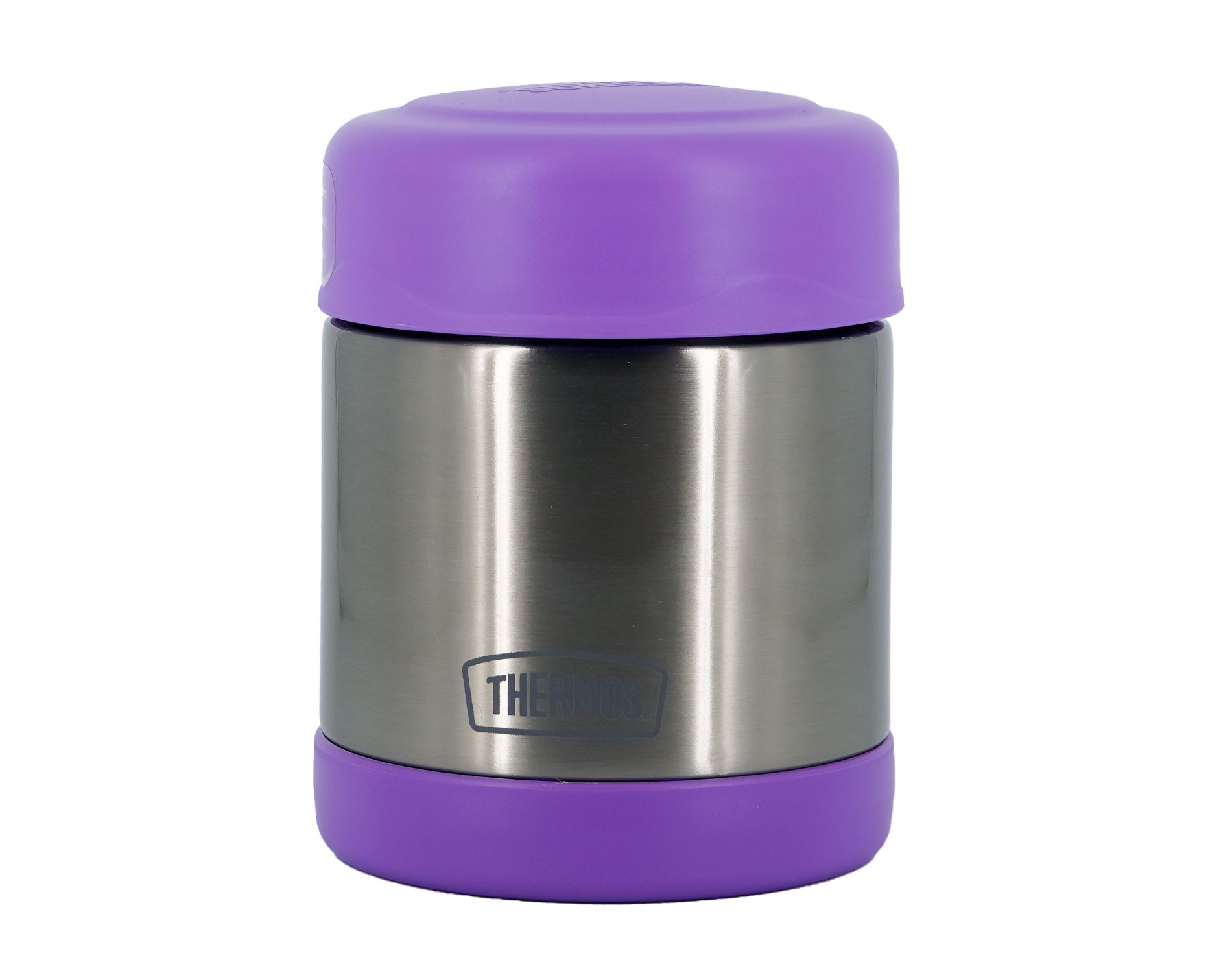 Thermos 10 oz. Vacuum Insulated Stainless Steel Food Jar - Purple/Stainless Steel
