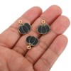 Unique Bargains Metal Pumpkin Pendants for Making Bracelet Earring Keychain 27 Pcs - 4 of 4