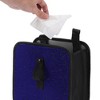 Unique Bargains Car Trash Can Hanging Front Rear Seats Fabric Trash Bin 1 Pc - 4 of 4