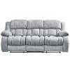 HomeStock U250 Grey Reclining Sofa/Console Reclining Loveseat/Glider Recliner - 2 of 4