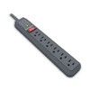 Kensington Guardian Surge Protector, 6 AC Outlets, 15 ft Cord, 540 J, Gray - 2 of 3