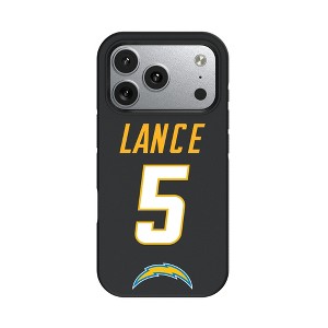 NFL Los Angeles Chargers Players Game Tactic Bump Cell Phone Case for Apple iPhone 17 Series - 1 of 4