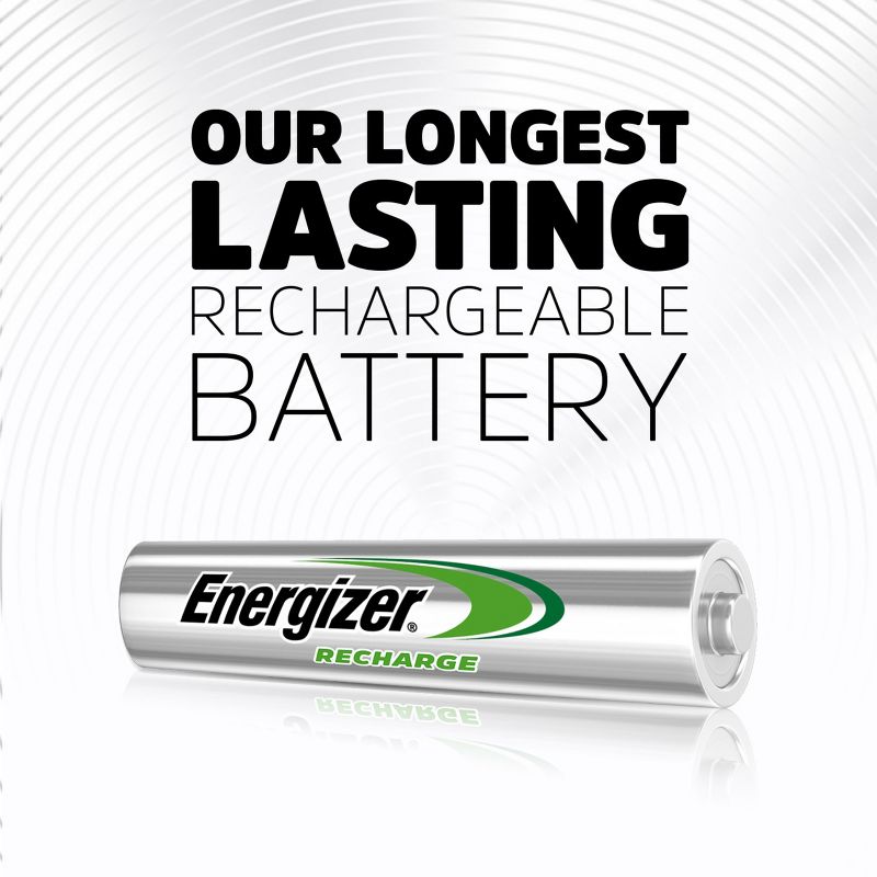 Energizer 4pk Rechargeable Power Plus AAA Batteries, 3 of 11