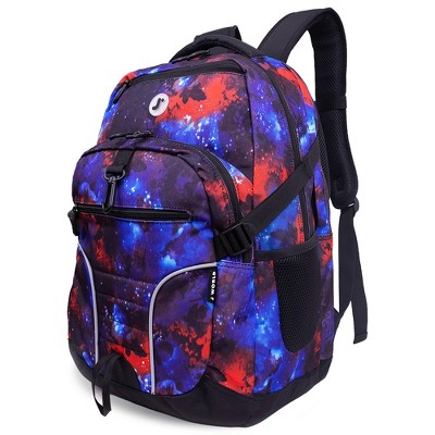 Рюкзаки JWorld J World Atom Multi-Compartment Laptop 18.5" Backpack - Galaxy — фото 2