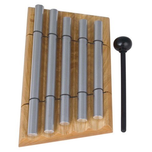 Woodstock Wind Chimes For Outside, Garden Décor, Outdoor & Patio Décor, Woodstock Zenergy Chime Silver Meditation Chimes - image 1 of 4