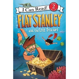 Flat Stanley and the Lost Treasure - (I Can Read Level 2) by  Jeff Brown (Paperback) - 1 of 1