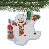 Cat's Meow Village 4.0 Inch Dance To The Music Snowman Ornament Christmas Ukulele Tree Ornaments - 3 of 3