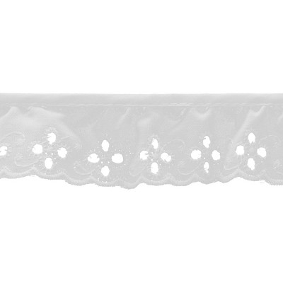 Simplicity 4 Pointed Eyelet 1-1/2"X10yd-White