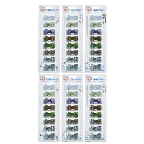 Elizabeth Ward Bead Storage Solutions Plastic Stackable Organizer Tray  Bundle With Lid And 58 Assorted Size Small, Medium, Large Containers :  Target