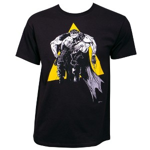 Adult Batman Year 100 Black T-Shirt - 1 of 2