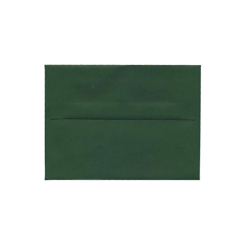 JAM Paper 4Bar A1 Invitation Envelopes 3.625 x 5.125 Dark Green 63932585, 1 of 2