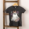 Coquette Ghost Roses - Youth Short Sleeve Graphic T-Shirt and Toddler Short Sleeve Graphic T-Shirt - 2 of 4
