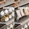 Shoe Cabinet with Flip Drawers, Modern Shoe Storage for Entryway, Wooden Shoe Cabinet with Adjustable Shelf - 4 of 4