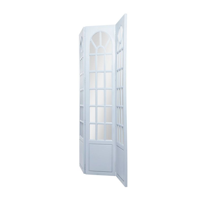 French Country Pine Room Divider Screen - Olivia & May, 5 of 8