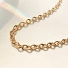 Darling Rolo Chain Bracelet in Gold, Rose Gold, Silver - Honeycat - image 3 of 4