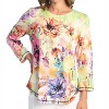 Women's Victoria Round Neck Top - Jess & Jane - 2 of 4
