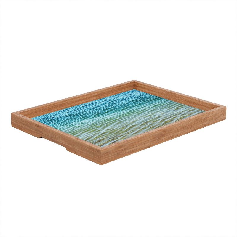 Shannon Clark Ombre Sea Rectangle Tray - Blue - Deny Designs, 3 of 7