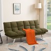 Racxily Multifuctional Sofa Bed, Foldable 2-Seater Sofa, Corduroy Fabric, Suitable for Living Rooms & Apartments - 2 of 4