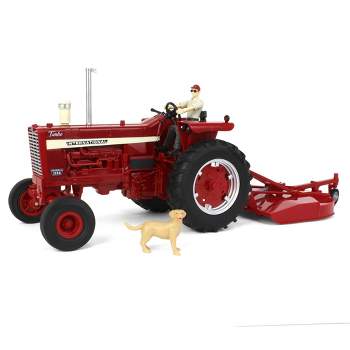 1/16 ERTL Big Farm Farmall 1256 Tractor with Mower & Figures 44380