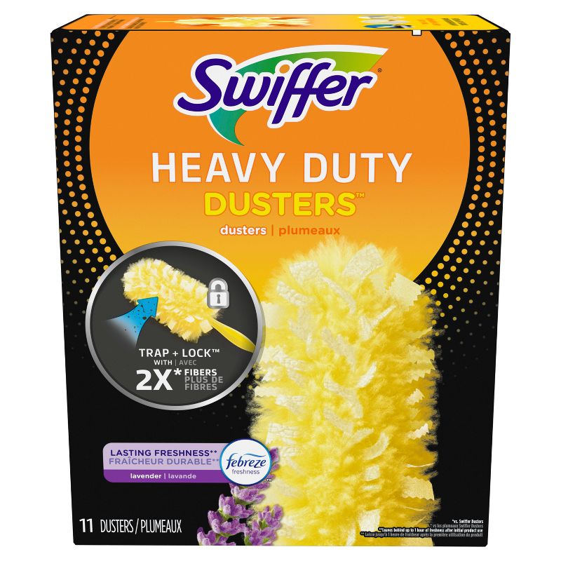 Swiffer Lavender Dusters Multi-Surface Heavy Duty Refills - 11ct, 3 of 13