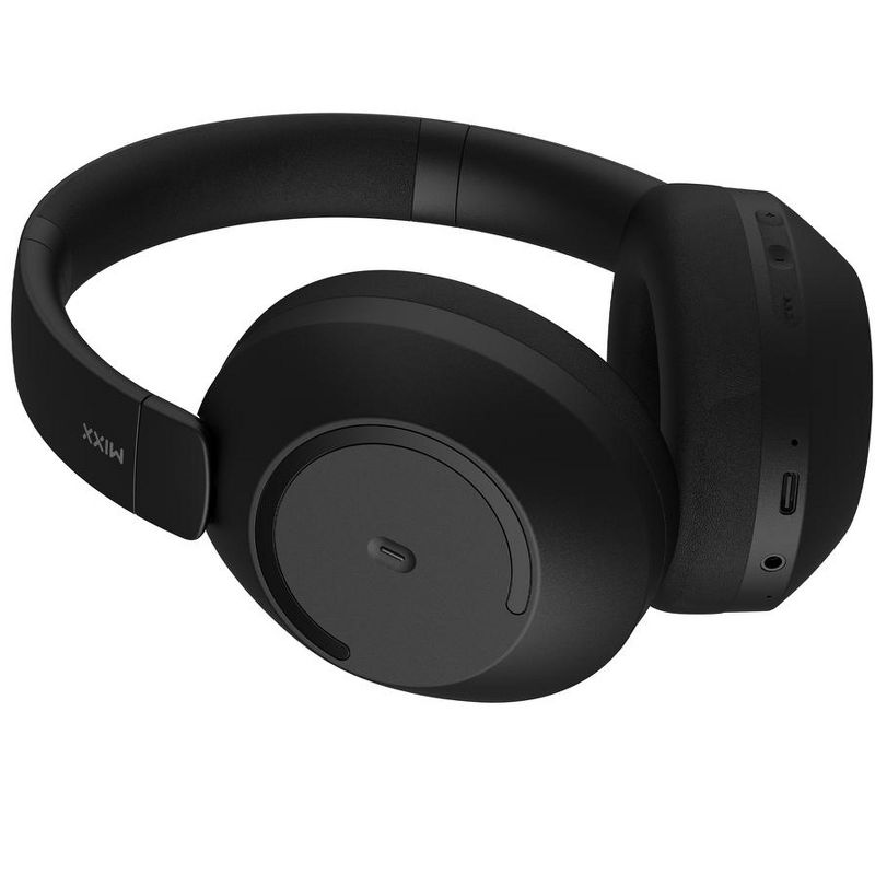 Mixx StreamQ C2 Over Ear Wireless Bluetooth Headphones USC2-BK-BK-020  Nice Black, 3 of 4