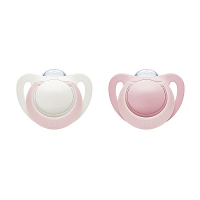nuk newborn silicone pacifier