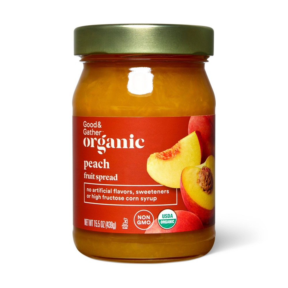Organic Peach Fruit Spread - 15.5oz - Good & Gather™