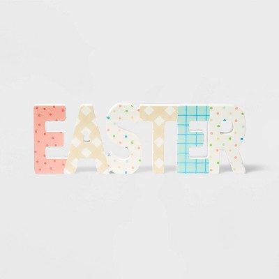 Free Standing Easter Wood Letters - Spritz™